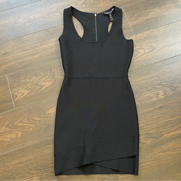 BCBGMAXAZRIA Black Gisela Stretch
Bodycon Bandage Dress Size M - Picture 2 of 6